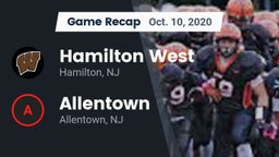 Recap: Hamilton West  vs. Allentown  2020