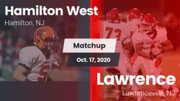 Matchup: Hamilton West vs. Lawrence  2020