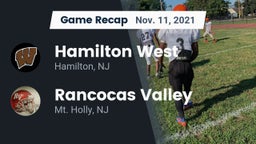 Recap: Hamilton West  vs. Rancocas Valley  2021