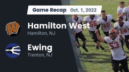 Recap: Hamilton West  vs. Ewing  2022