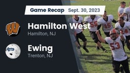 Recap: Hamilton West  vs. Ewing  2023
