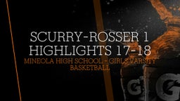 Highlight of Scurry-Rosser 1 Highlights 17-18 