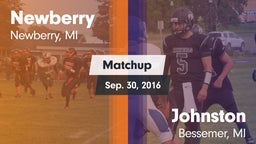 Matchup: Newberry  vs. Johnston  2016