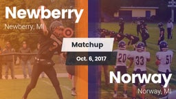 Matchup: Newberry  vs. Norway  2017