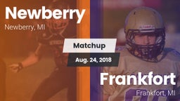 Matchup: Newberry  vs. Frankfort  2018