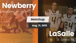 Matchup: Newberry  vs. LaSalle  2018