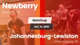 Matchup: Newberry  vs. Johannesburg-Lewiston  2018