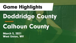 Doddridge County  vs Calhoun County  Game Highlights - March 5, 2021