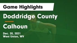 Doddridge County  vs Calhoun  Game Highlights - Dec. 20, 2021