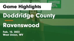 Doddridge County  vs Ravenswood  Game Highlights - Feb. 10, 2022