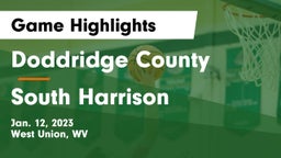 Doddridge County  vs South Harrison  Game Highlights - Jan. 12, 2023