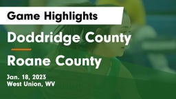 Doddridge County  vs Roane County  Game Highlights - Jan. 18, 2023