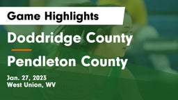 Doddridge County  vs Pendleton County  Game Highlights - Jan. 27, 2023