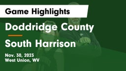 Doddridge County  vs South Harrison  Game Highlights - Nov. 30, 2023