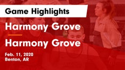 Harmony Grove  vs Harmony Grove  Game Highlights - Feb. 11, 2020