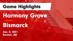 Harmony Grove  vs Bismarck  Game Highlights - Jan. 8, 2021