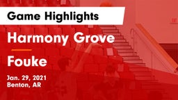 Harmony Grove  vs Fouke  Game Highlights - Jan. 29, 2021