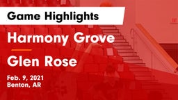 Harmony Grove  vs Glen Rose  Game Highlights - Feb. 9, 2021