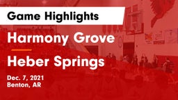 Harmony Grove  vs Heber Springs  Game Highlights - Dec. 7, 2021
