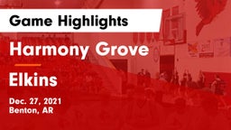 Harmony Grove  vs Elkins  Game Highlights - Dec. 27, 2021