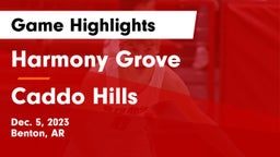 Harmony Grove  vs Caddo Hills  Game Highlights - Dec. 5, 2023