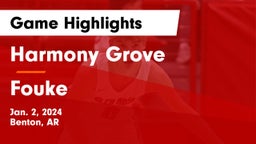 Harmony Grove  vs Fouke  Game Highlights - Jan. 2, 2024