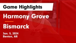 Harmony Grove  vs Bismarck  Game Highlights - Jan. 5, 2024