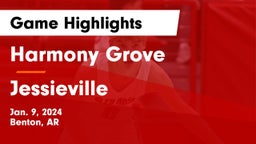 Harmony Grove  vs Jessieville  Game Highlights - Jan. 9, 2024