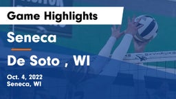 Seneca  vs De Soto , WI Game Highlights - Oct. 4, 2022