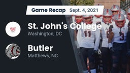Recap: St. John's College  vs. Butler  2021