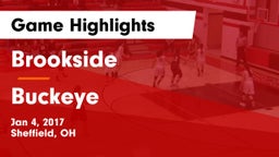 Brookside  vs Buckeye  Game Highlights - Jan 4, 2017
