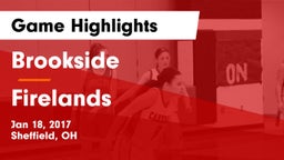 Brookside  vs Firelands  Game Highlights - Jan 18, 2017