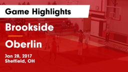 Brookside  vs Oberlin  Game Highlights - Jan 28, 2017