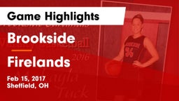 Brookside  vs Firelands  Game Highlights - Feb 15, 2017