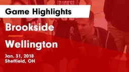 Brookside  vs Wellington  Game Highlights - Jan. 31, 2018