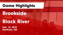 Brookside  vs Black River  Game Highlights - Feb. 14, 2018