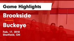 Brookside  vs Buckeye  Game Highlights - Feb. 17, 2018