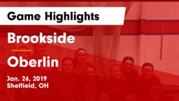 Brookside  vs Oberlin  Game Highlights - Jan. 26, 2019