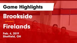 Brookside  vs Firelands  Game Highlights - Feb. 6, 2019