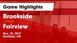 Brookside  vs Fairview  Game Highlights - Nov. 25, 2019