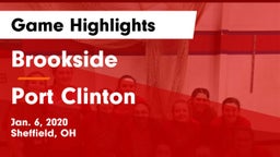 Brookside  vs Port Clinton  Game Highlights - Jan. 6, 2020