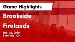 Brookside  vs Firelands  Game Highlights - Jan. 22, 2020