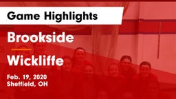 Brookside  vs Wickliffe  Game Highlights - Feb. 19, 2020