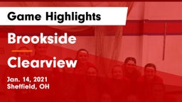 Brookside  vs Clearview  Game Highlights - Jan. 14, 2021