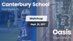 Matchup: Canterbury School vs. Oasis  2017