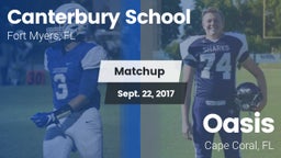 Matchup: Canterbury School vs. Oasis  2017