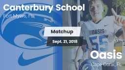 Matchup: Canterbury School vs. Oasis  2018