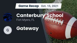 Recap: Canterbury School vs. Gateway 2021