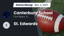 Recap: Canterbury School vs. St. Edwards 2021