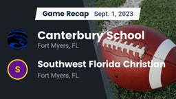 Recap: Canterbury School vs. Southwest Florida Christian  2023